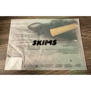 SKIMS Faux Hair Micro String Thong Cocoa Black Curly Viral G-String Size Small